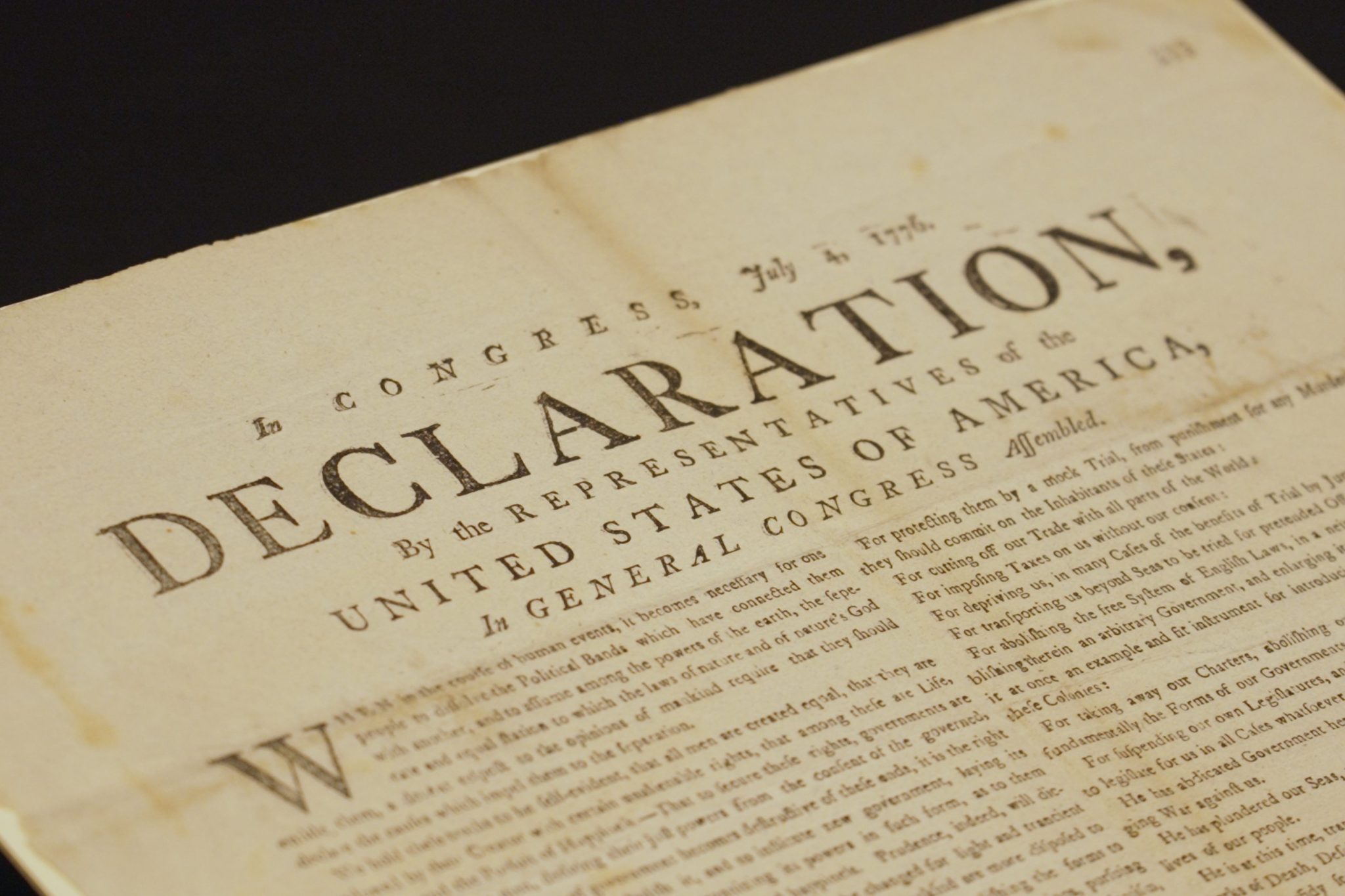 A retired insurance executive found a lost Declaration of Independence in Britain’s National Archives