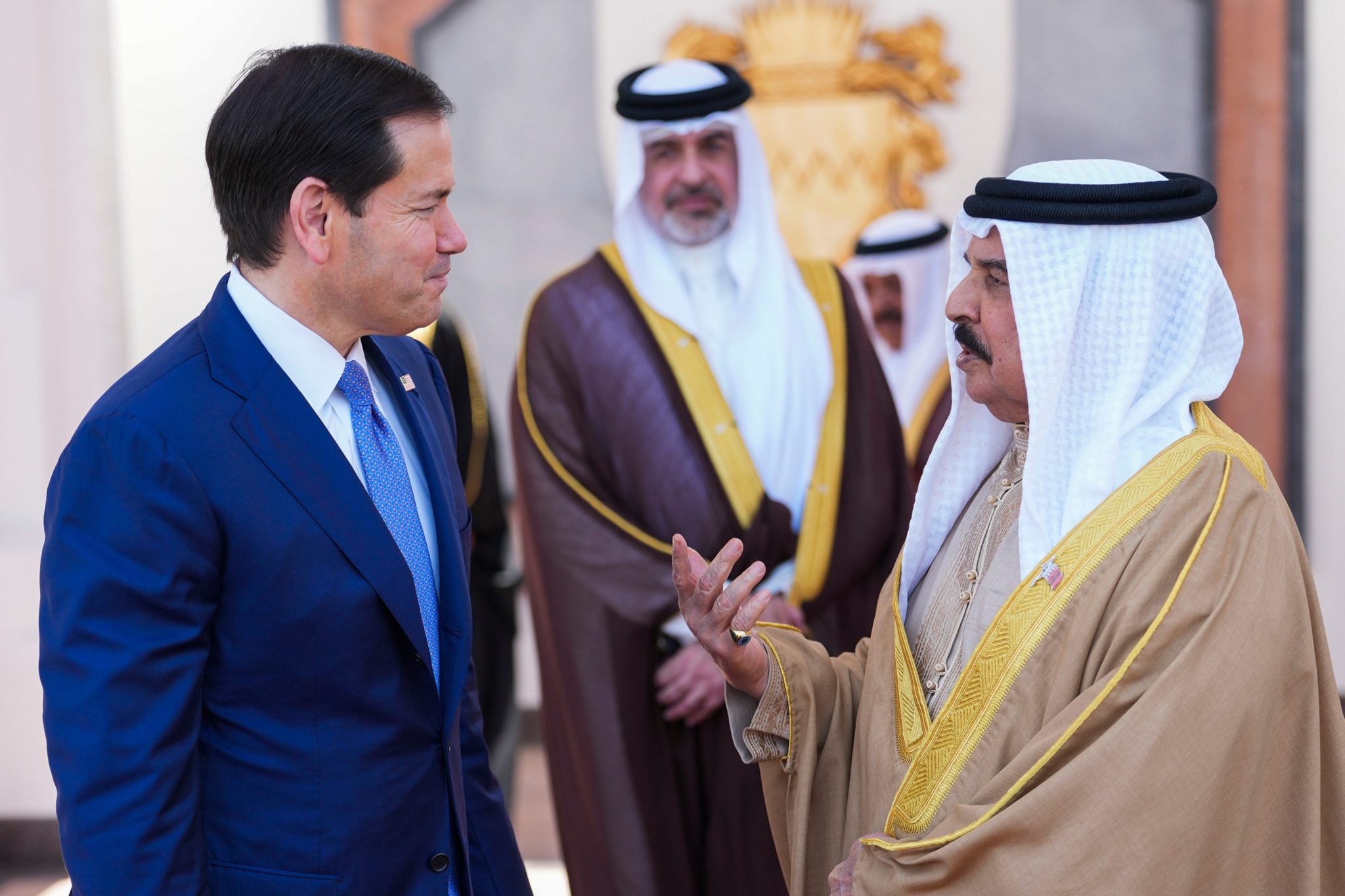 Iran attacks Bahrain and Kuwait in response to U.S. airstrikes and threatens a ‘complete halt’ in peace talks as fighting over Hormuz continues