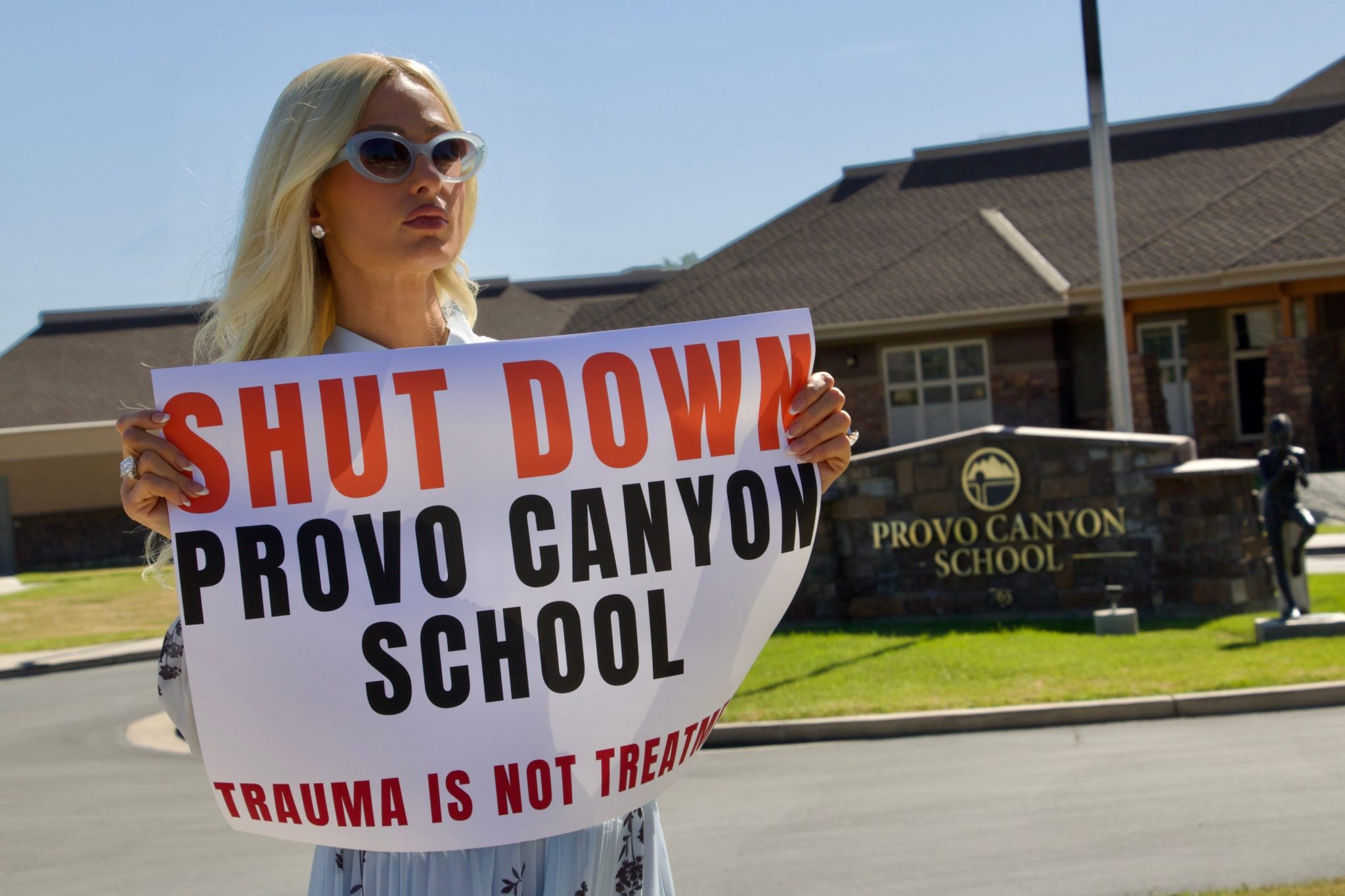 ‘I was one of those children’: Utah revokes license of the boarding school where Paris Hilton says she was abused