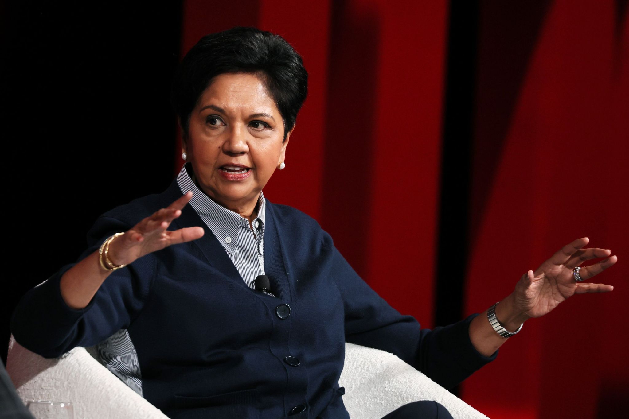 Ex-PepsiCo CEO Indra Nooyi worked from midnight until 5 a.m. as a receptionist to pay for her Yale degree—and she says ‘respect went up’ because of it