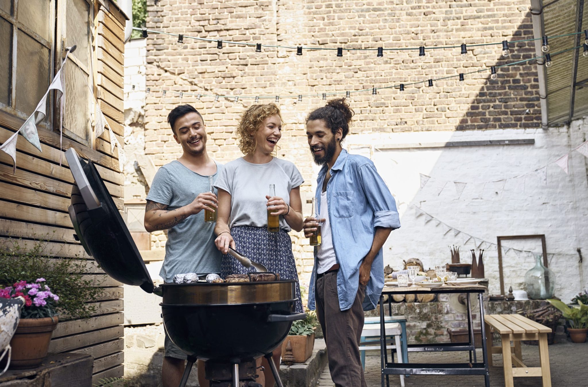 Deviled eggs, seltzer and a burger you can’t quit: The GLP-1 crowd is (halfway) reinventing the American BBQ
